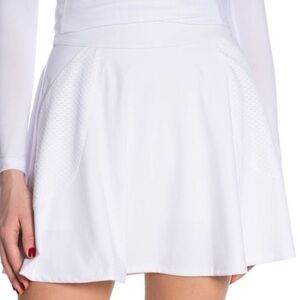 J.Lindeberg S Golf Skirt Imani White Pockets Quick-drying Workout Shorts